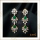 Emerald earring