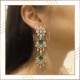 Emerald earring