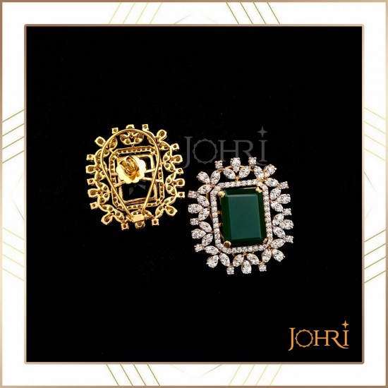 Emerald earring