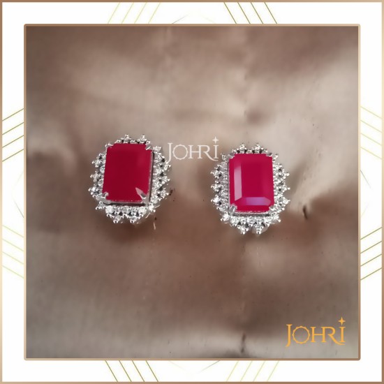 Ruby studs