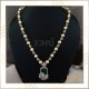 Pearl Emerald necklace