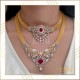 Double layer necklace