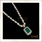 Pearl Emerald necklace