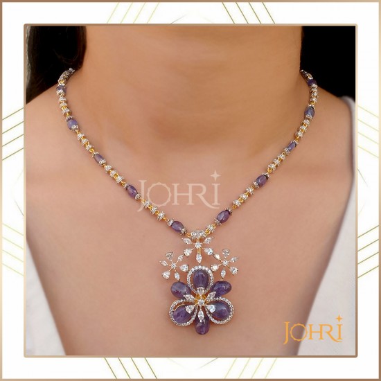 Real Tanzanite Necklace 